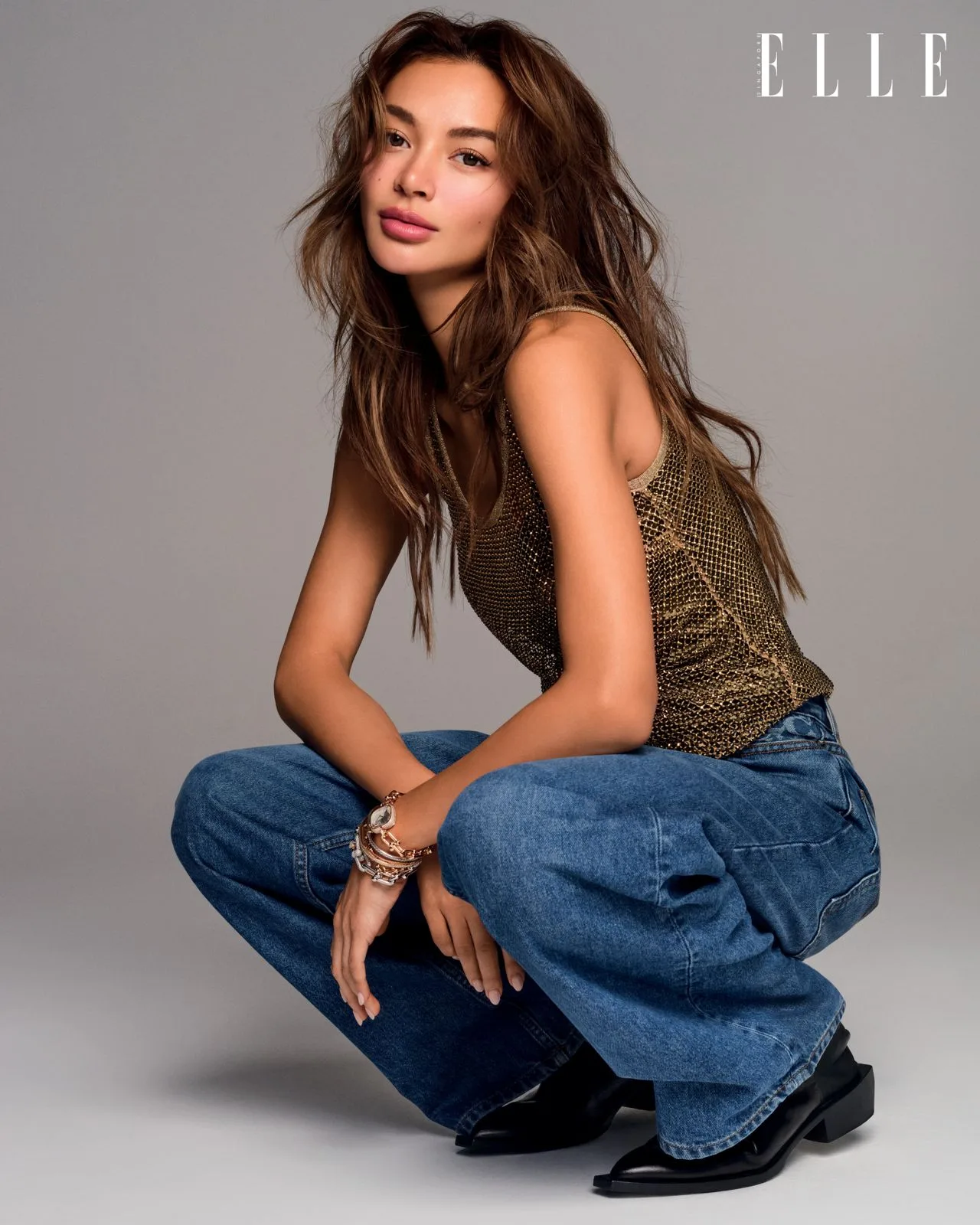 ELLE cover — Kylie Verzosa in denim